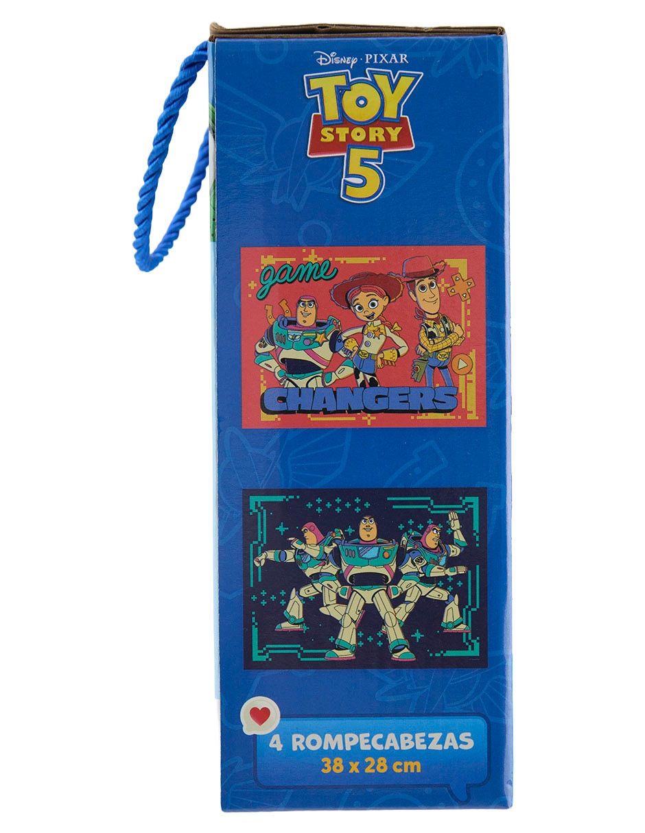 4 Rompecabezas Toy Story 3