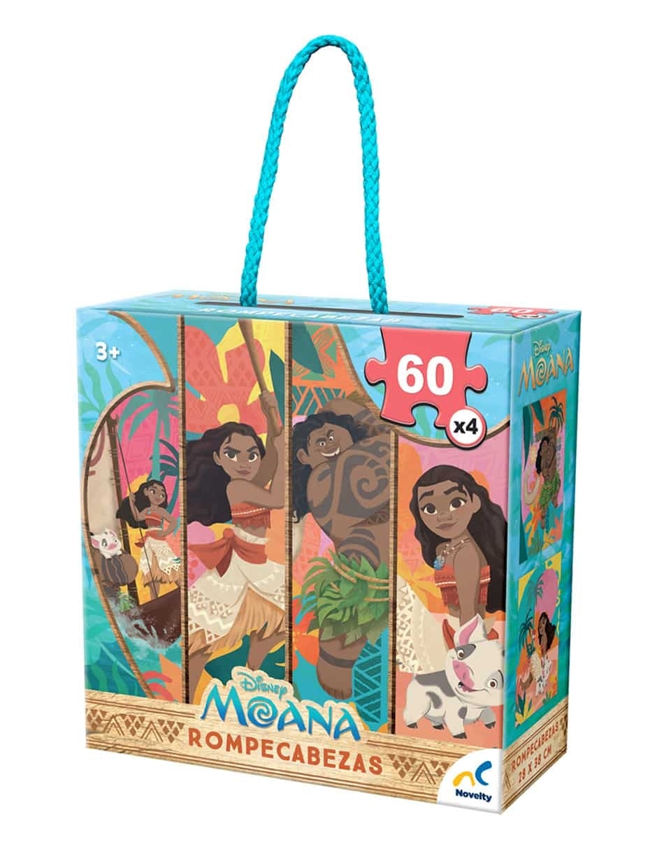 Rompecabezas Moana Rompecabezas 4 En 1 Moana 240 piezas 2