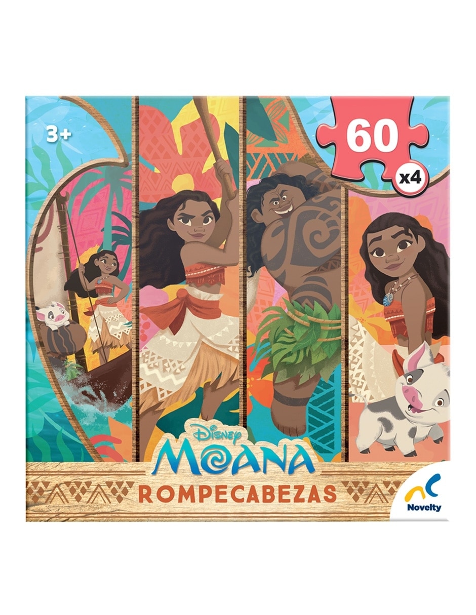 Rompecabezas Moana Rompecabezas 4 En 1 Moana 240 piezas 3