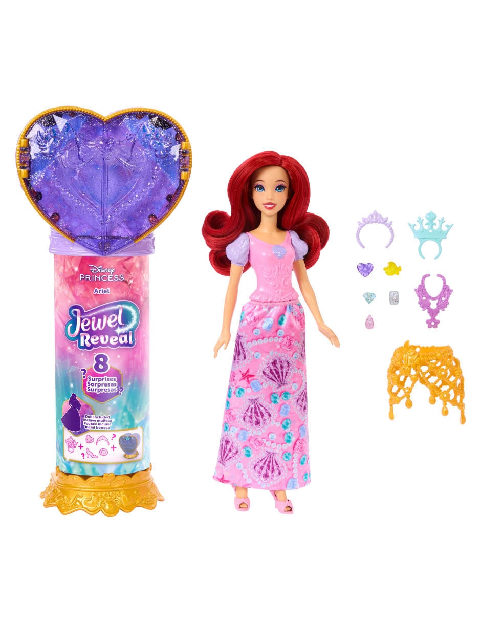 Princesa Ariel Jewel Reveal Disney