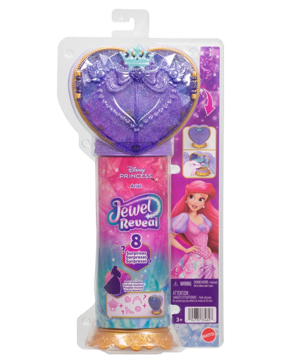 Princesa Ariel Jewel Reveal Disney
