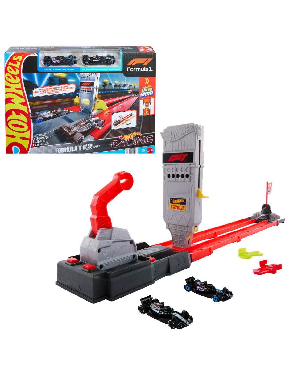 Pista armable Hot Wheels Racing Let's Race
