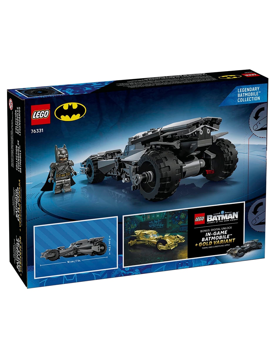 Dc Batmóvil de Batman v Superman 76331 Super Heroes 3