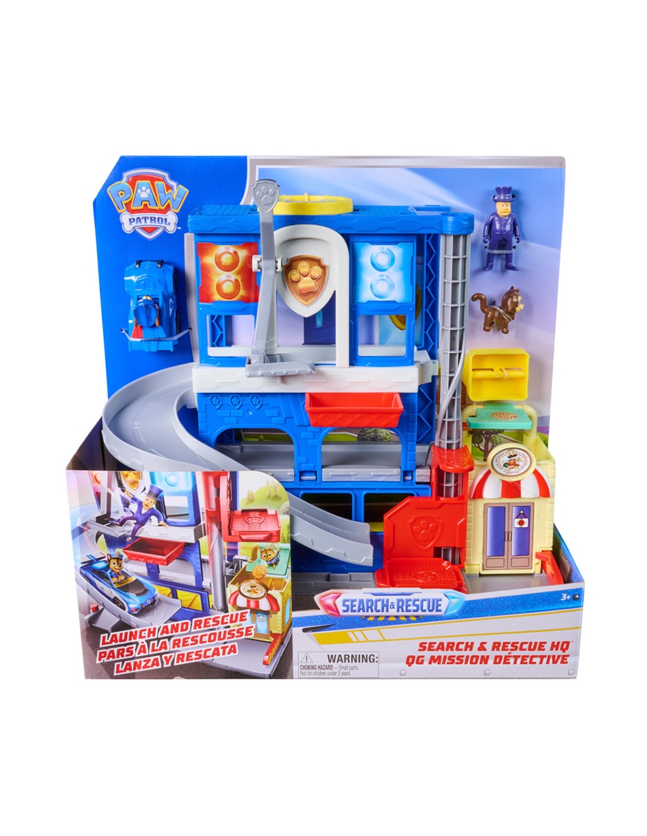 Set figuras acción paw patrol rescue especial paw patrol con movimiento