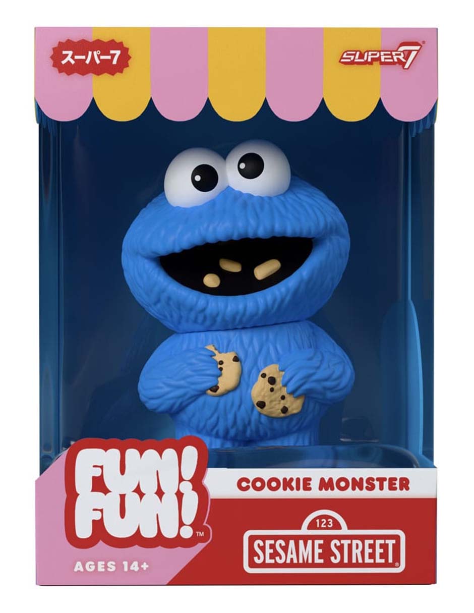 Figura de acción Sesame Street Cookie Monster Bandai