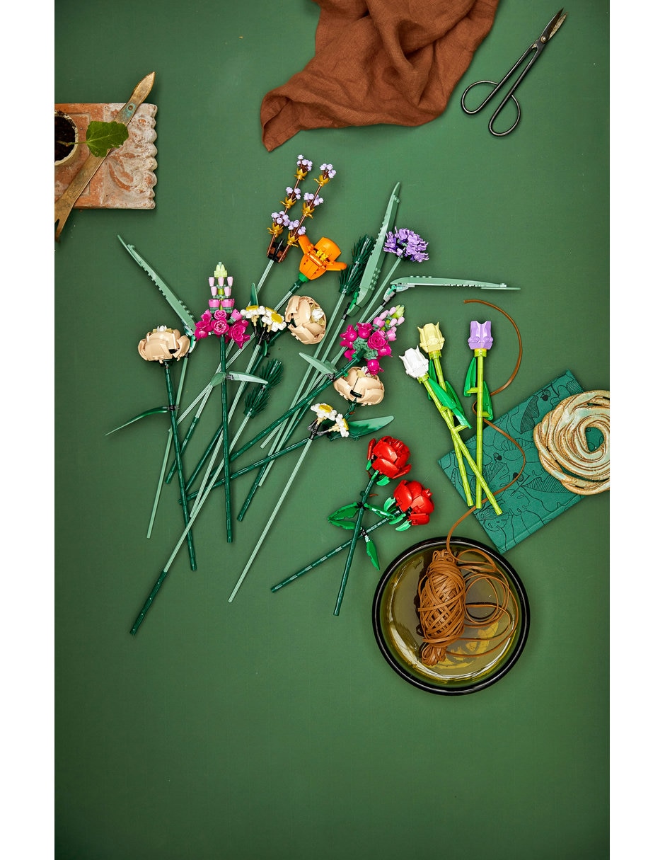 Set construcción botanicals 40460 flowers 5