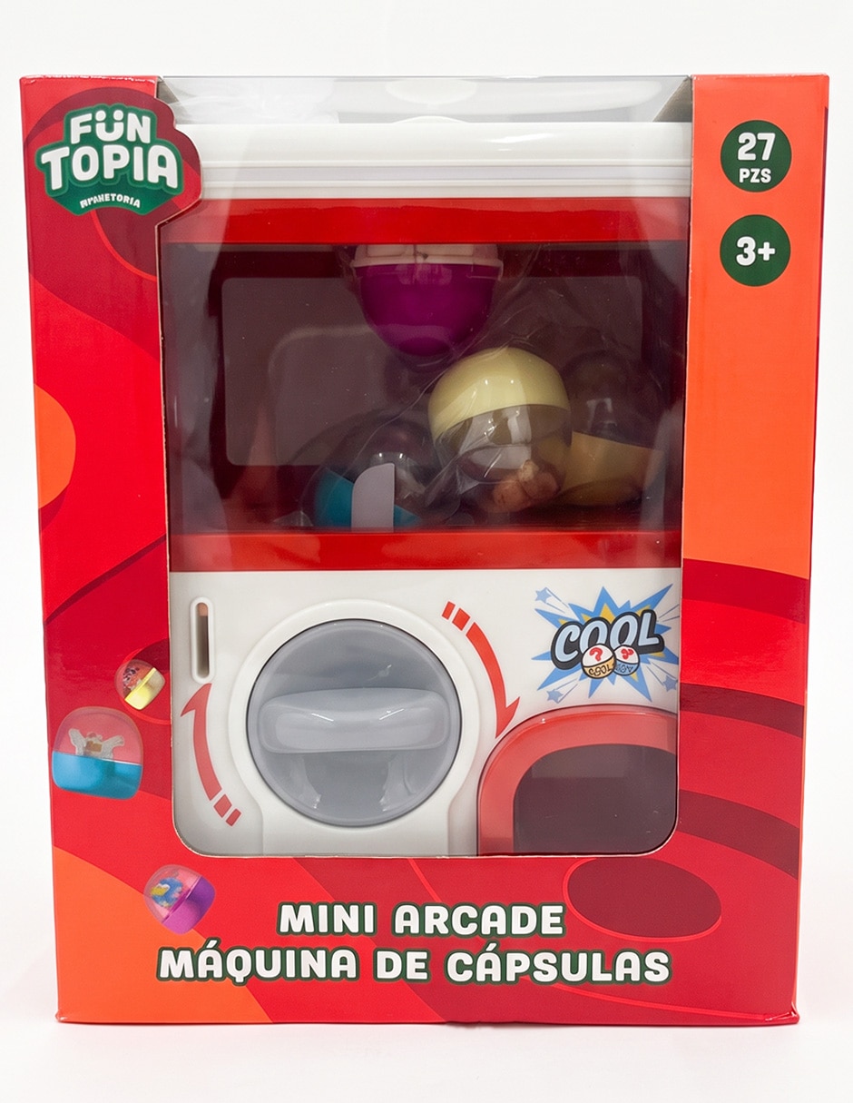 Mini Arcade: Máquina De Cápsulas 4