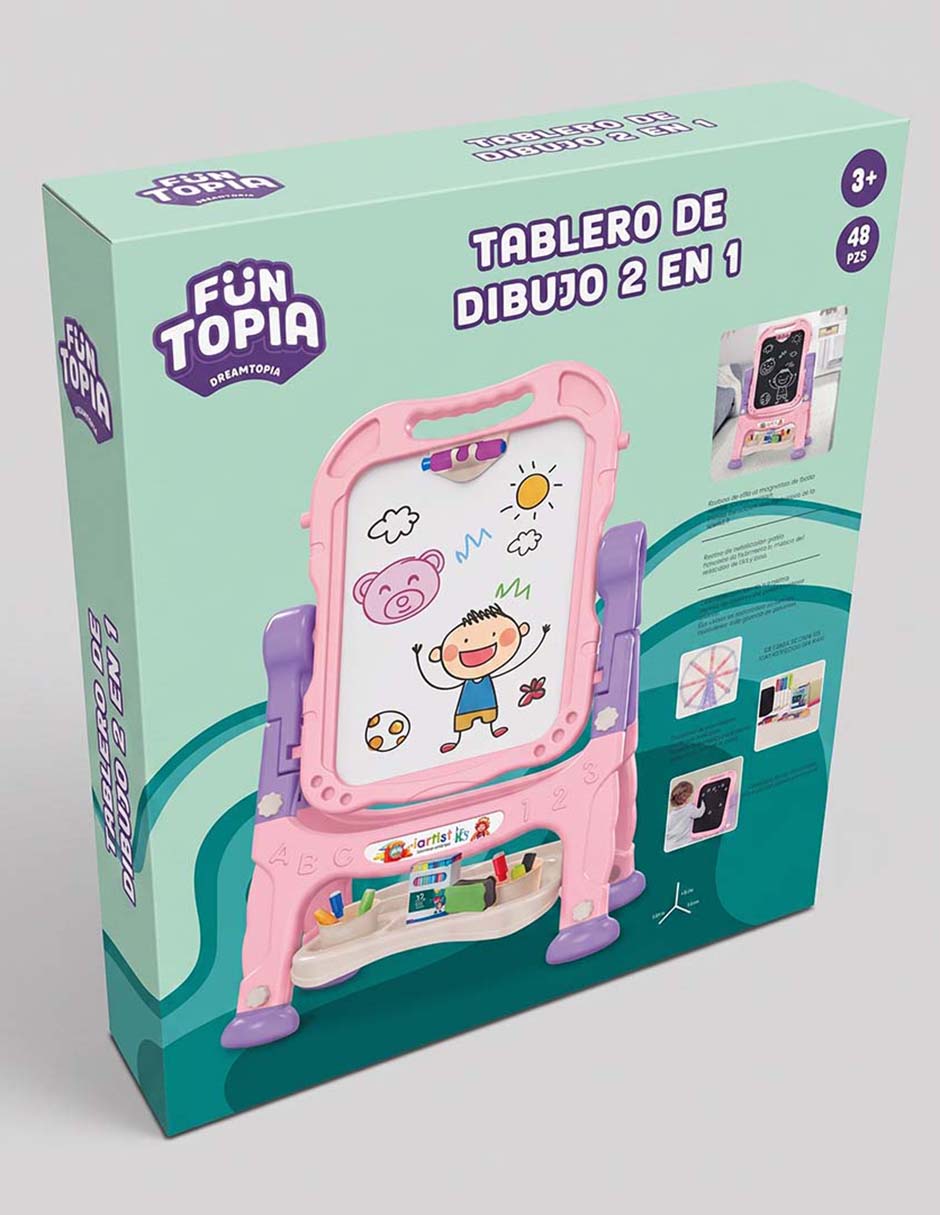 Tablero de dibujo 2 en 1