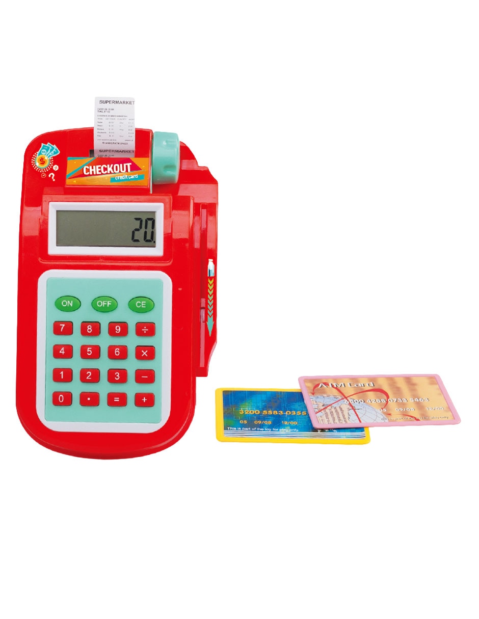 Terminal de pago con tarjeta juego didáctico unisex