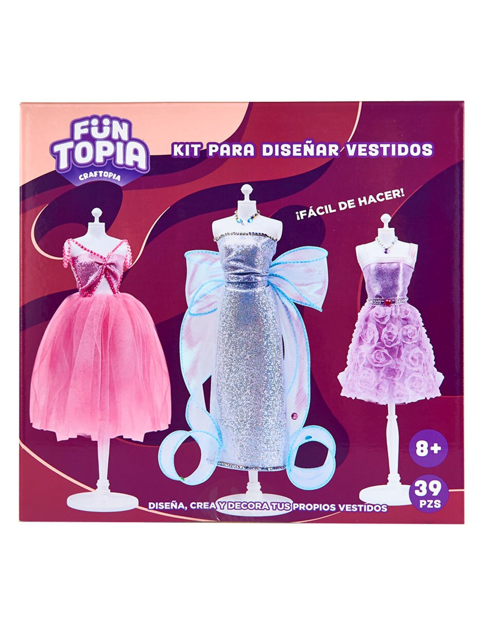 Kit para diseñar vestidos