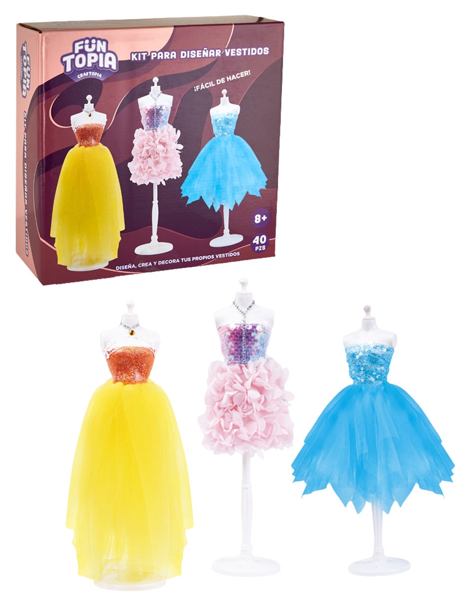 Kit para diseñar vestidos