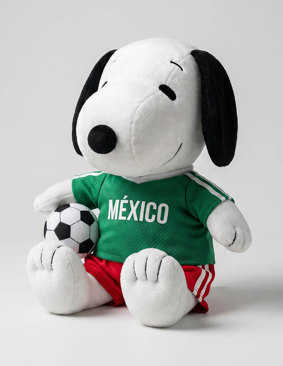 Peluche de Snoopy Disney México de 34 cm