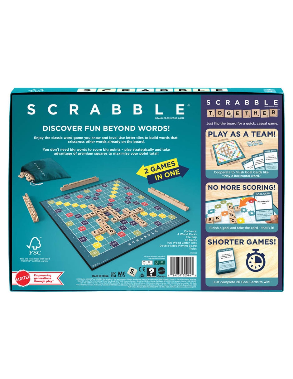 Scrabble Mattel