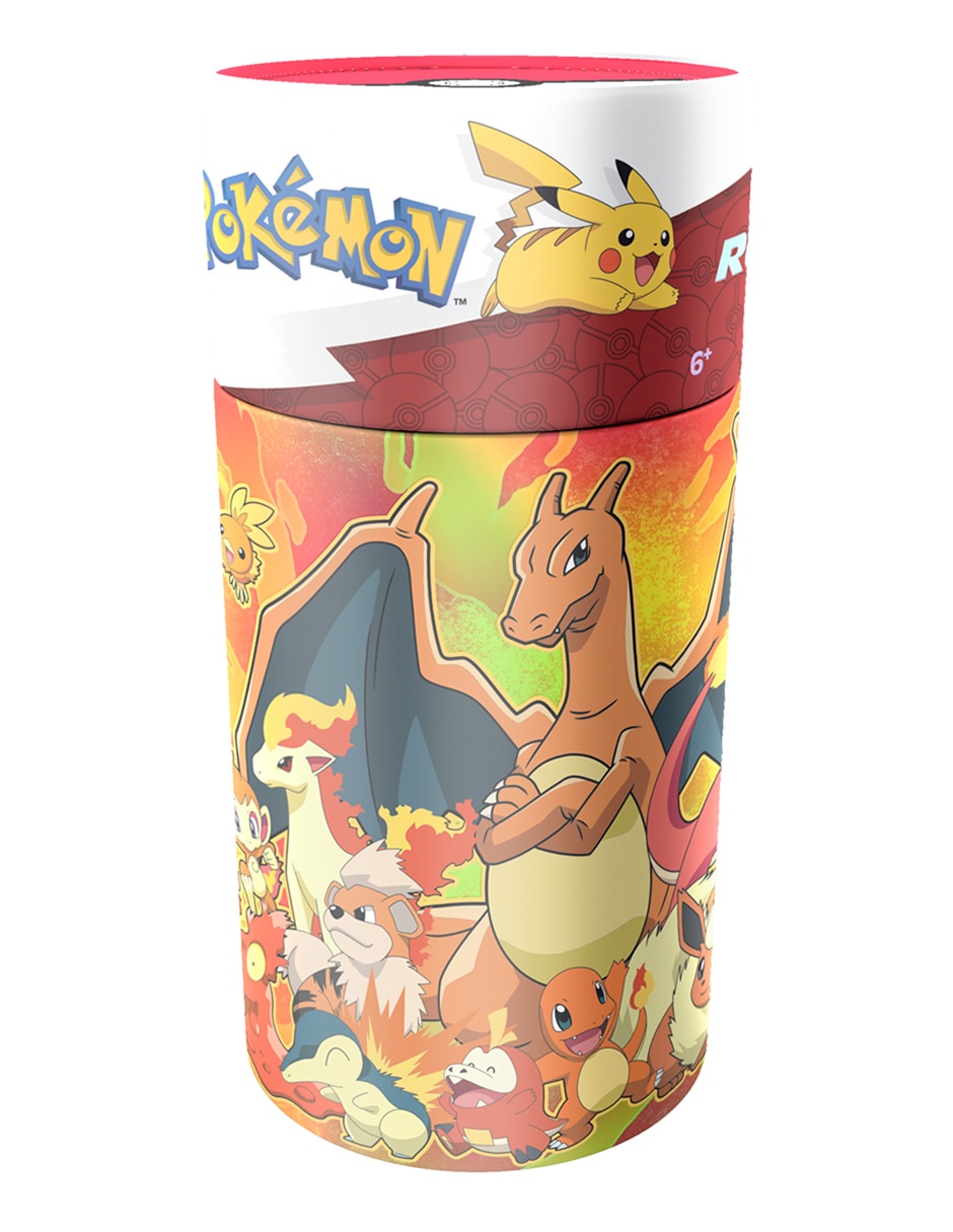 Rompecabezas cilindro pokémon de fuego 100 piezas 2