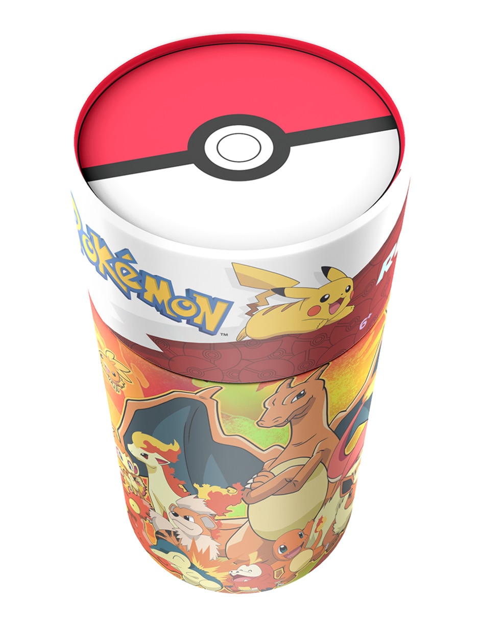 Rompecabezas cilindro pokémon de fuego 100 piezas 5
