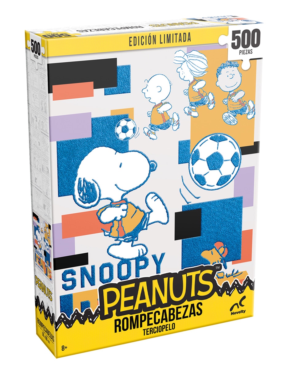 Rompecabezas peanuts fútbol edición limitada 500 piezas 2