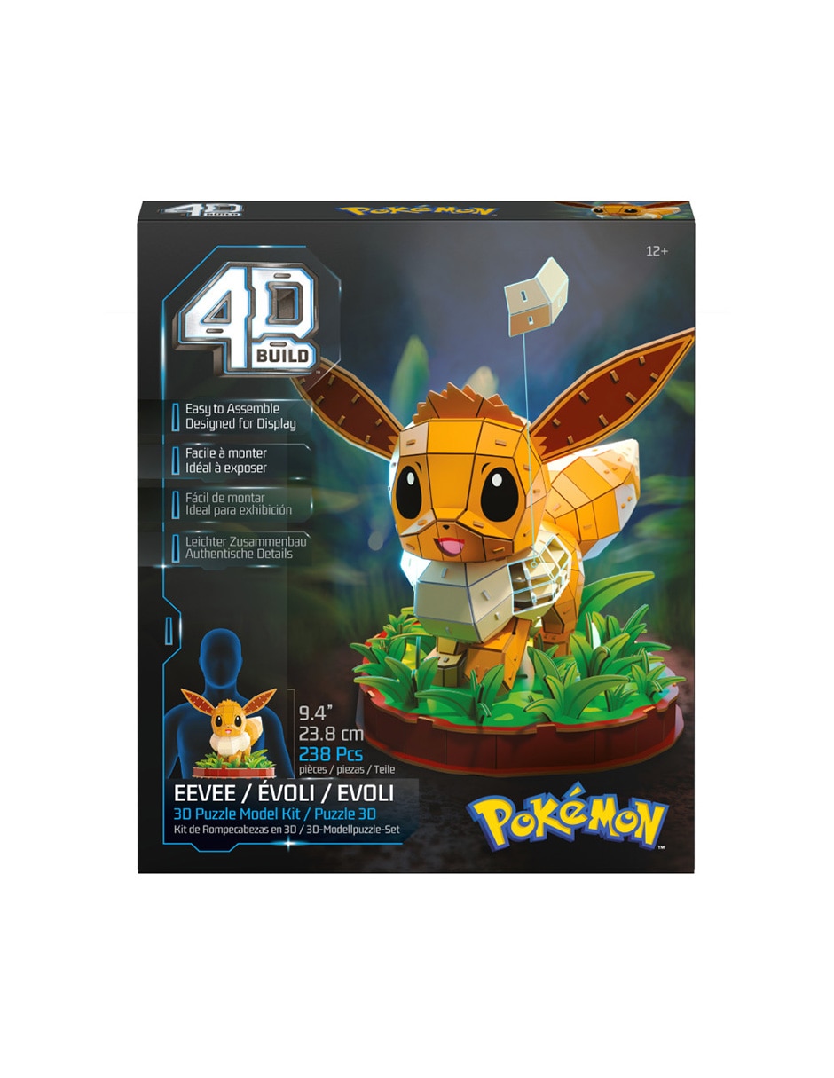 Rompecabezas 4d pokémon eevee 238 piezas 6