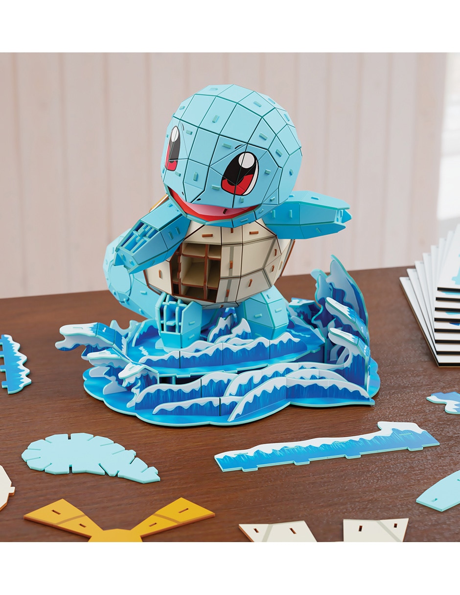 Rompecabezas 4d pokémon squirtle 180 piezas 4