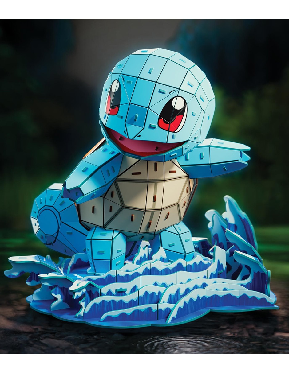Rompecabezas 4d pokémon squirtle 180 piezas 5