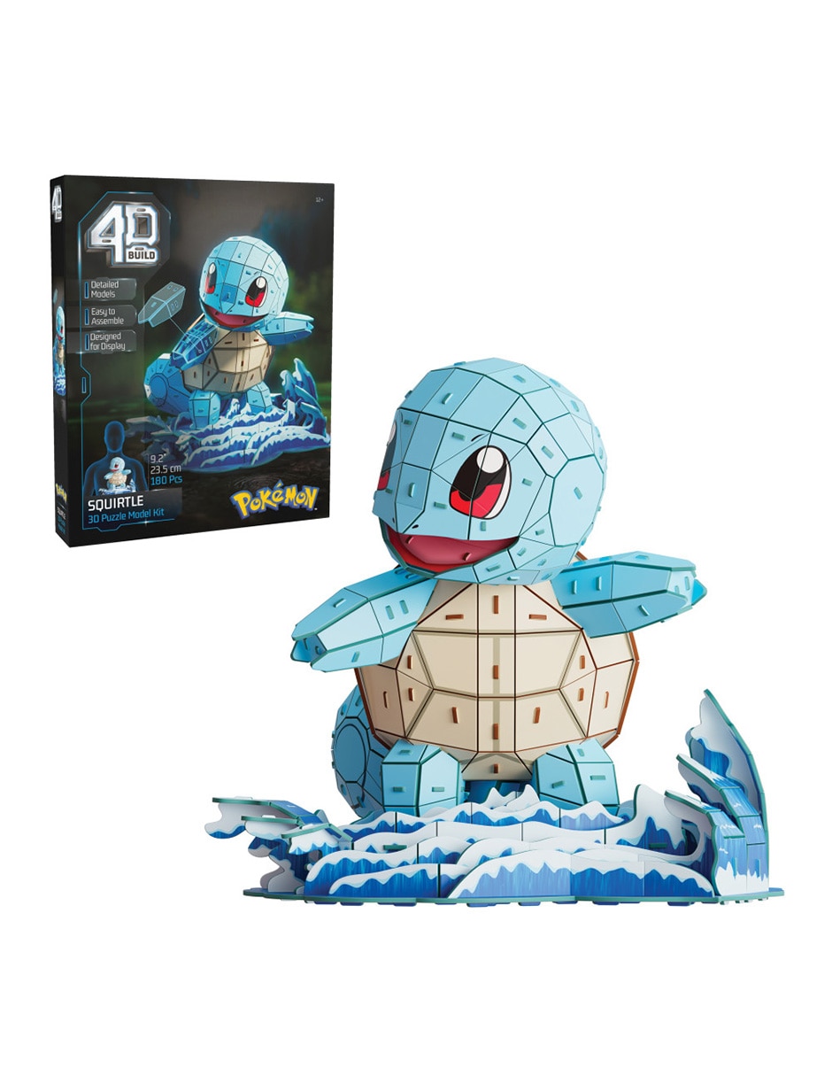 Rompecabezas 4d pokémon squirtle 180 piezas 1