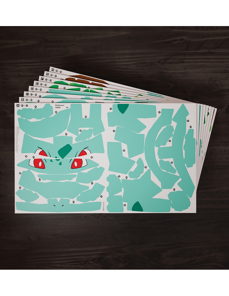 Rompecabezas 4d pokémon bulbasaur 195 piezas 5