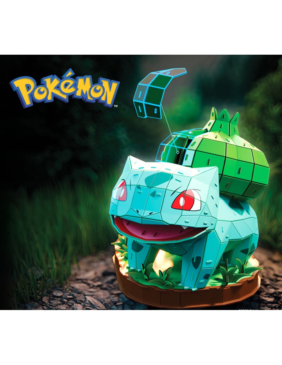 Rompecabezas 4d pokémon bulbasaur 195 piezas 2