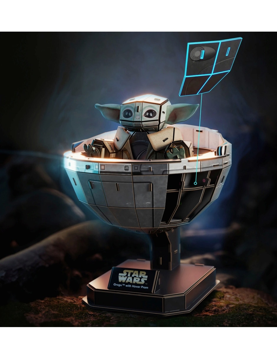 Rompecabezas 4D Star Wars Grogu spinmaster 138 piezas 5