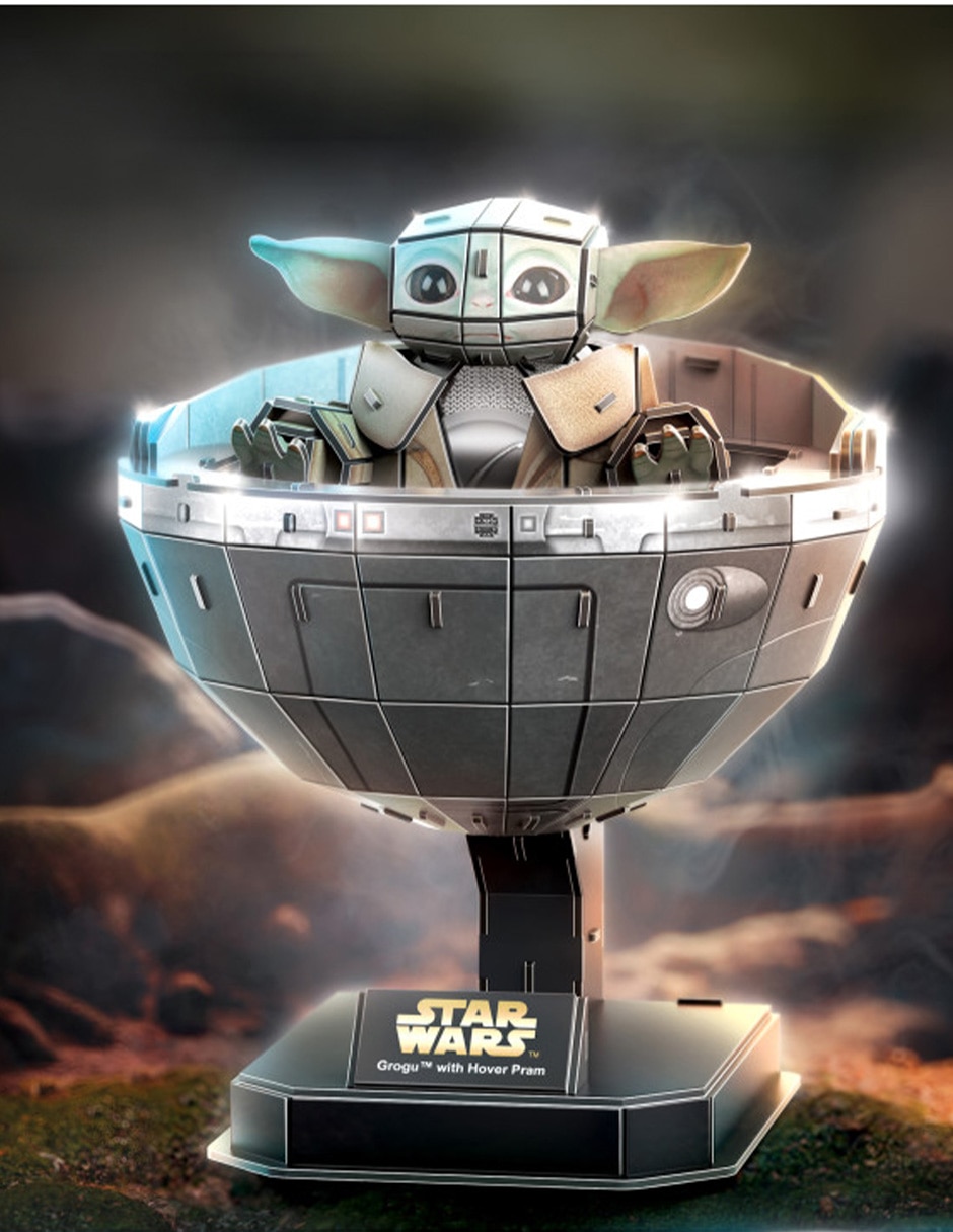 Rompecabezas 4D Star Wars Grogu spinmaster 138 piezas 7