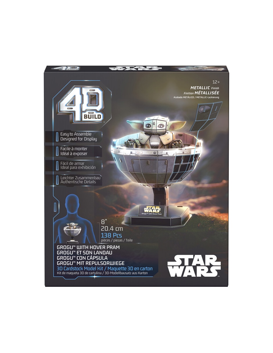 Rompecabezas 4D Star Wars Grogu spinmaster 138 piezas 8
