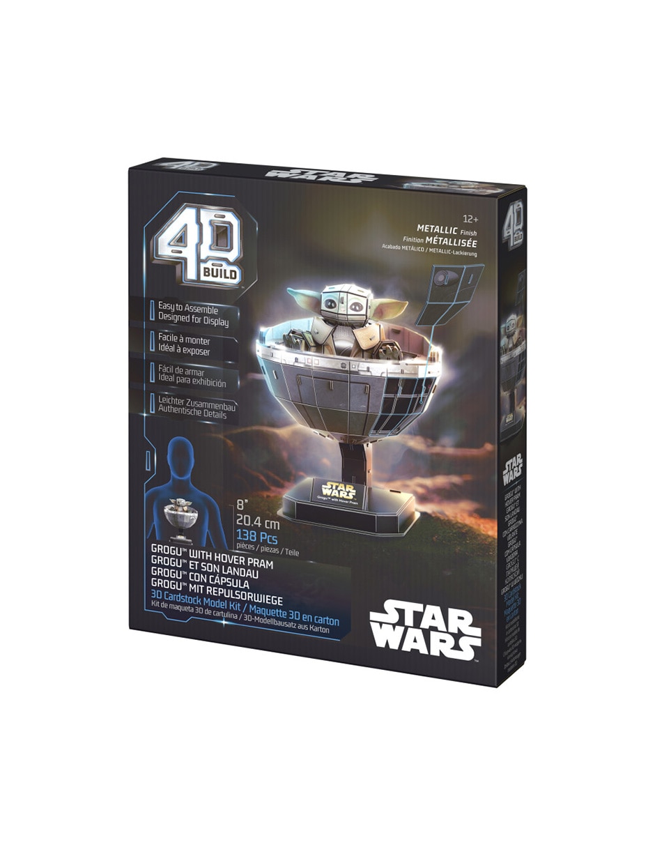 Rompecabezas 4D Star Wars Grogu spinmaster 138 piezas 9