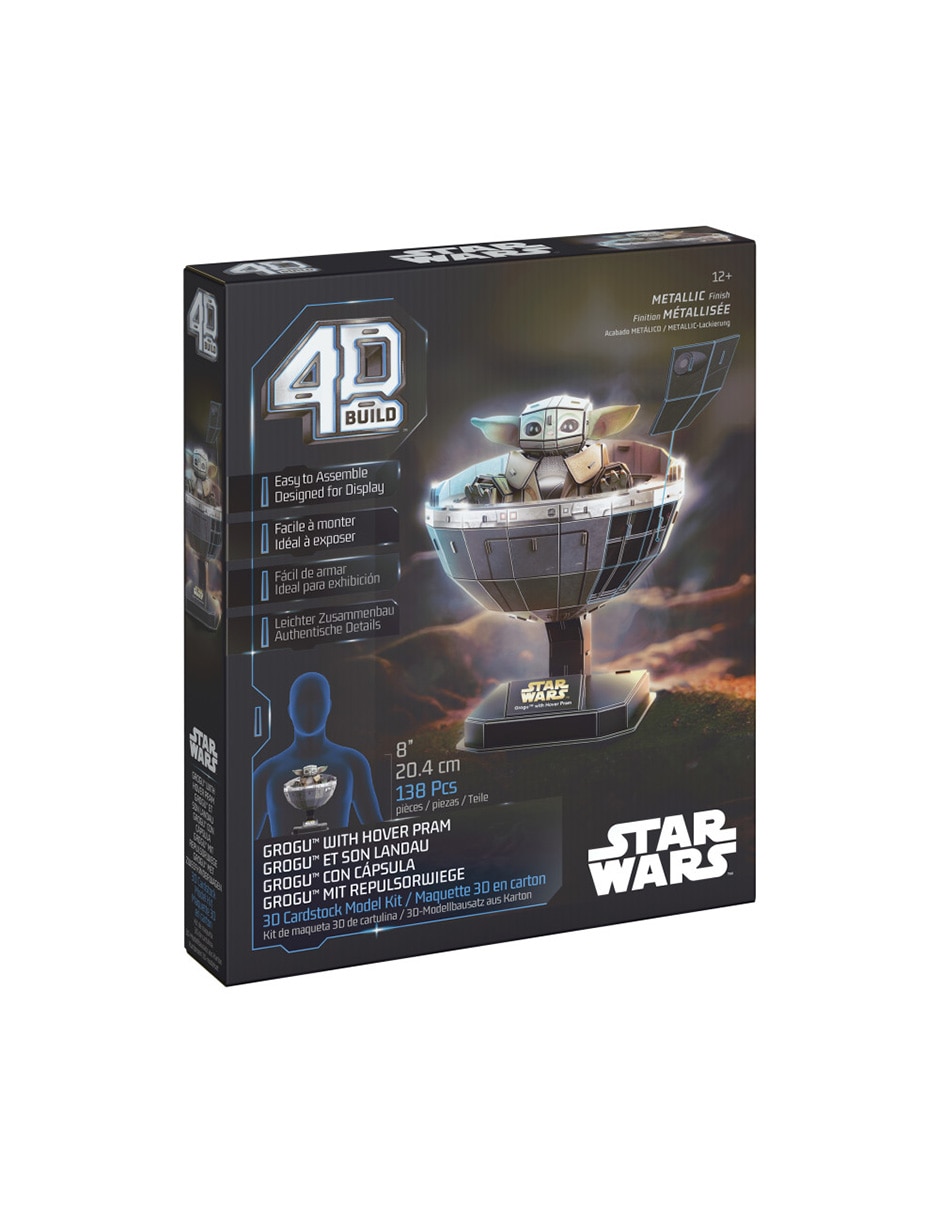 Rompecabezas 4D Star Wars Grogu spinmaster 138 piezas 10