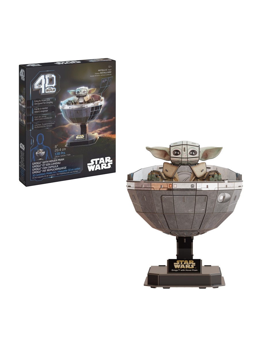 Rompecabezas 4D Star Wars Grogu spinmaster 138 piezas 1