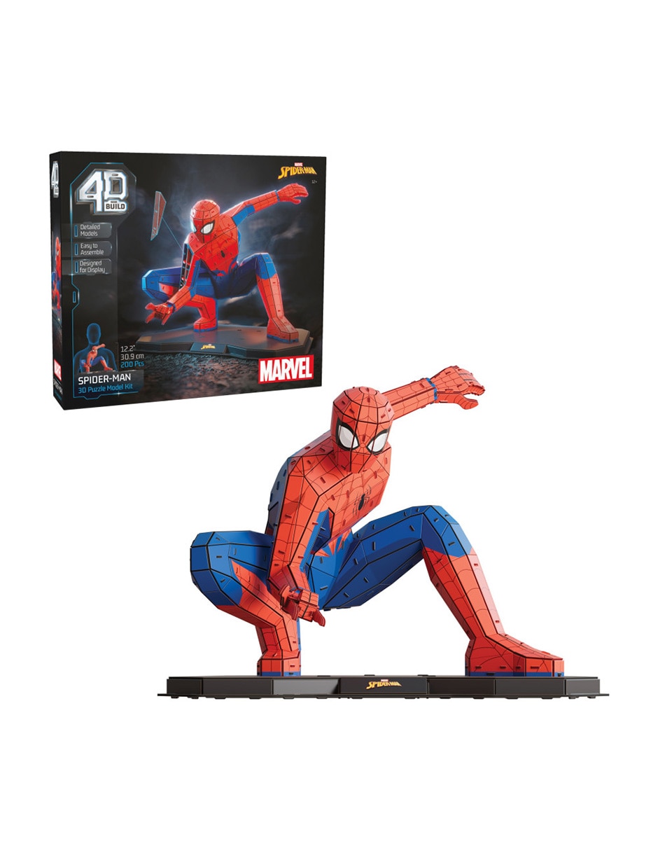 Rompecabezas 4D Marvel Spiderman 195 piezas 1