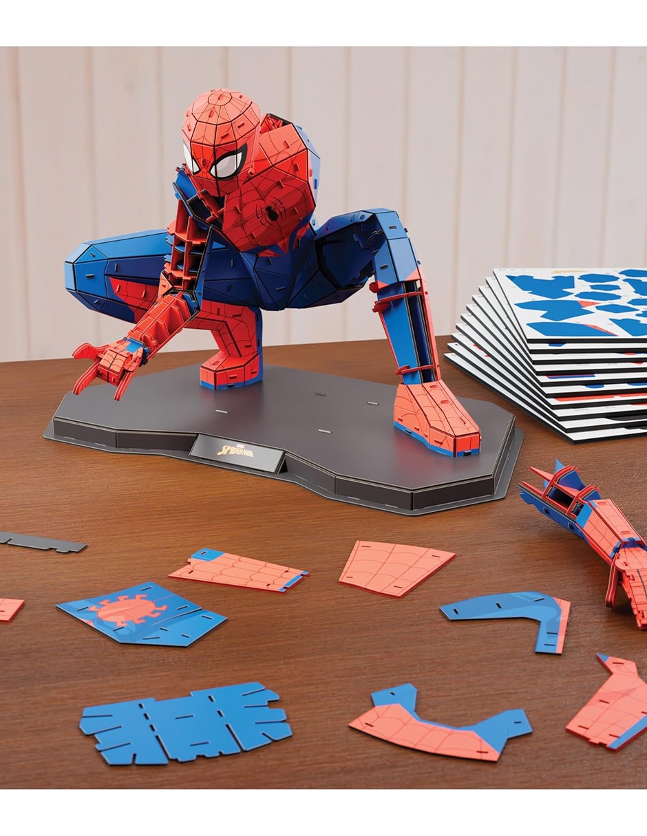 Rompecabezas 4D Marvel Spiderman 195 piezas Rompecabezas 4D Marvel Spiderman 195 piezas