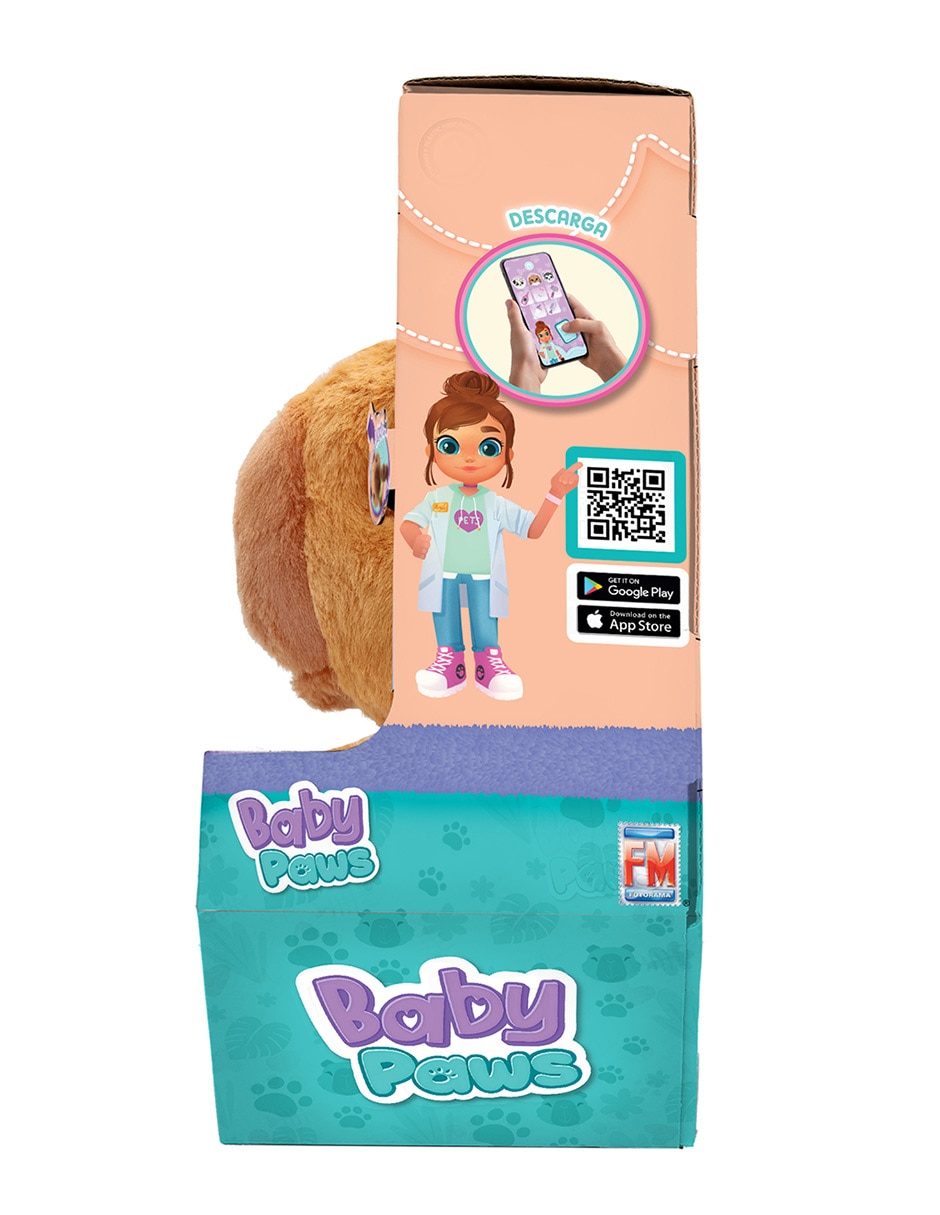 Peluche de capibara Baby Paws de 28.5 cm 4