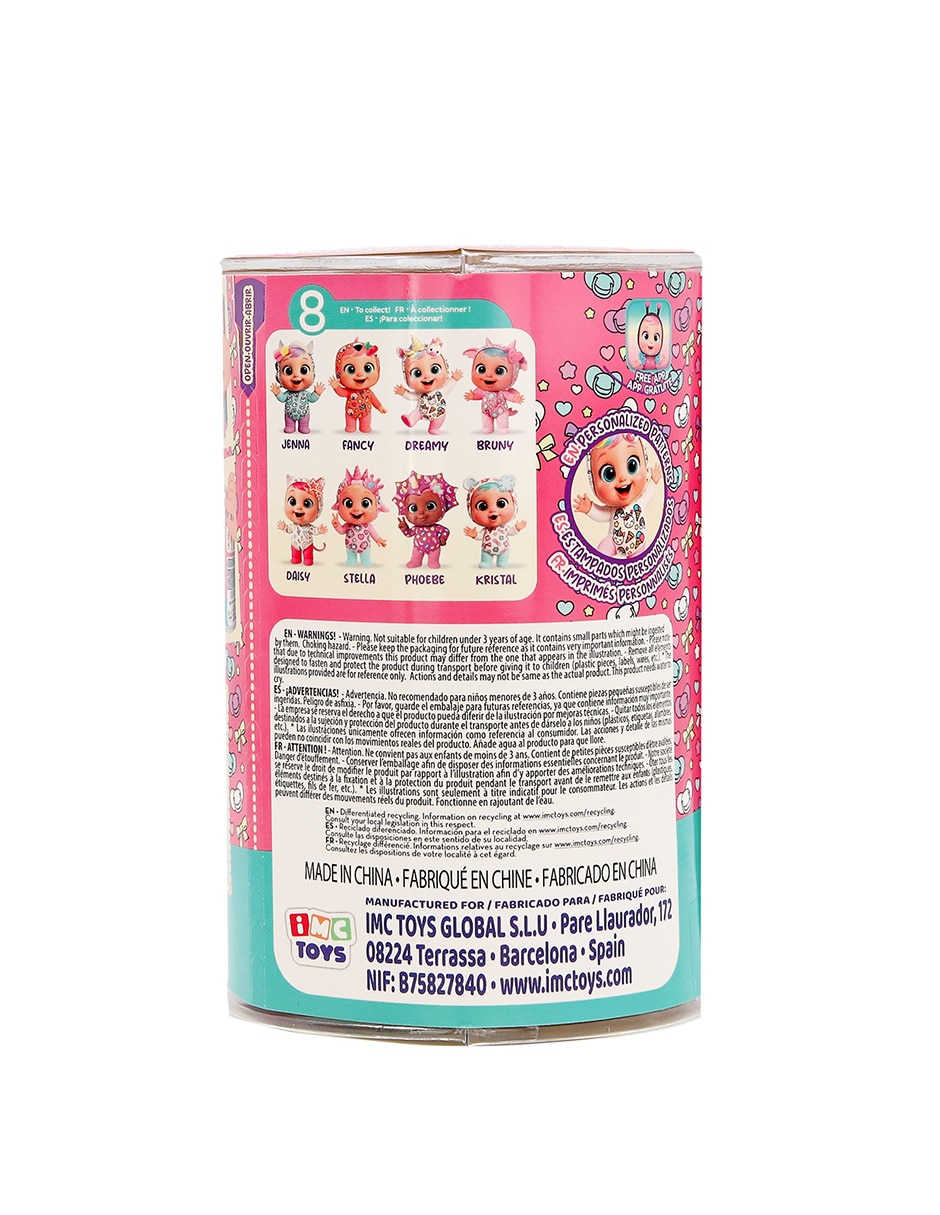 Muñeca Cry Babies Bebés Llorones Charmz