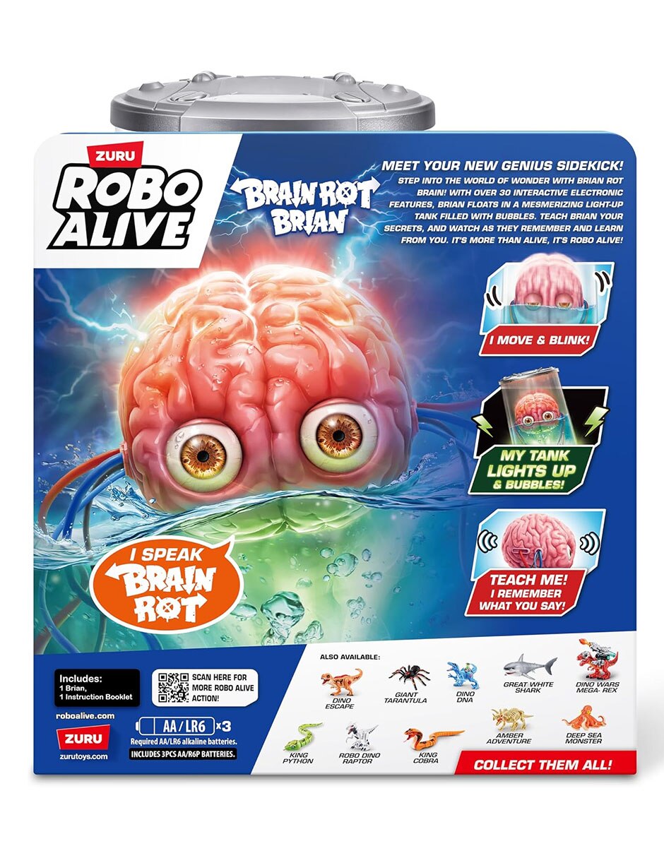 Figura Brain The Brain con sonido y movimiento 9
