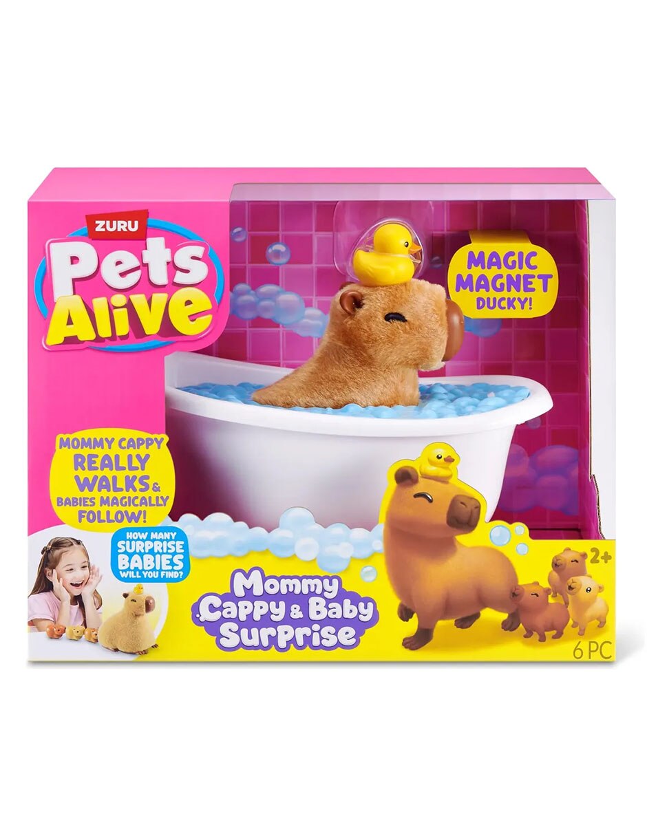 Figura Capibara Pets Alive 6