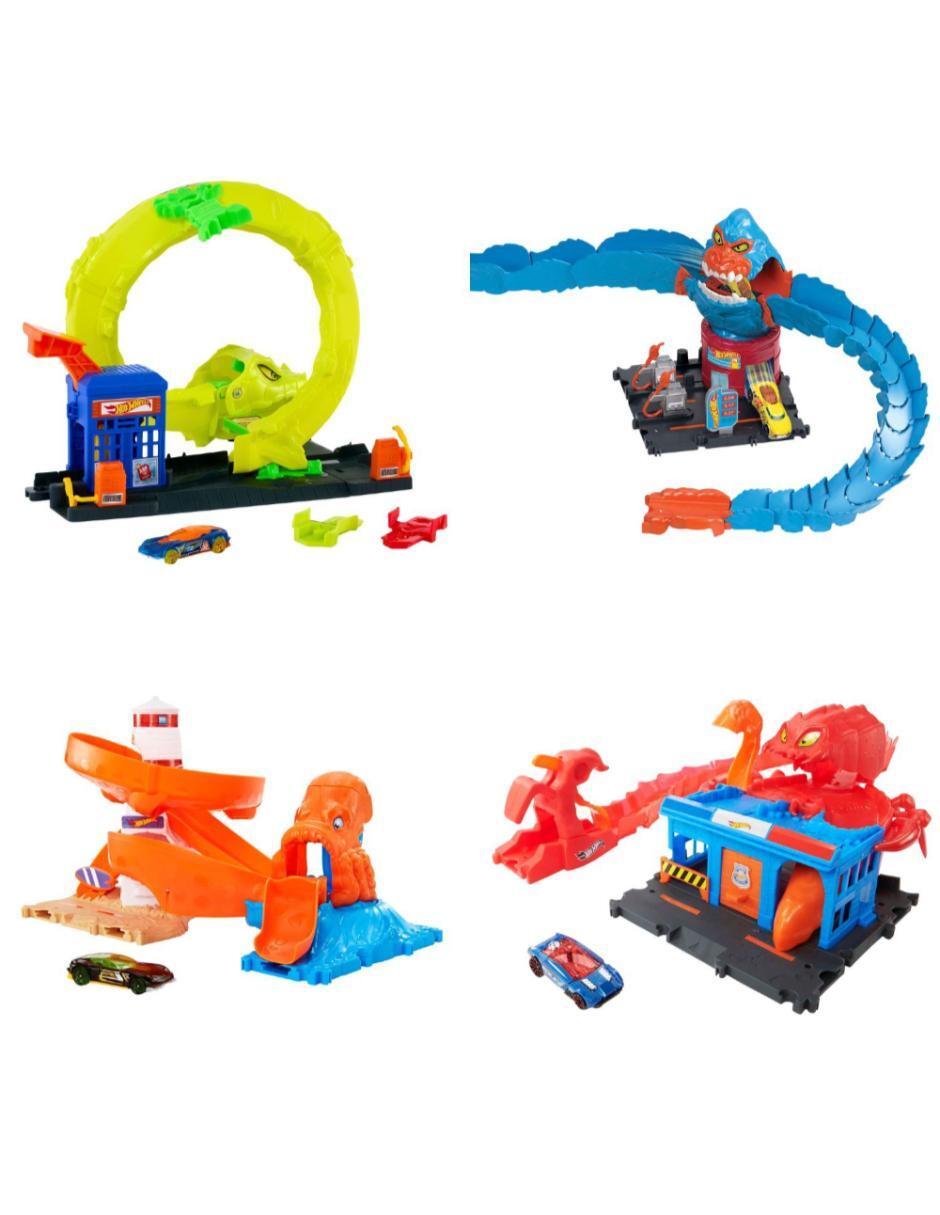Pista armable Hot Wheels