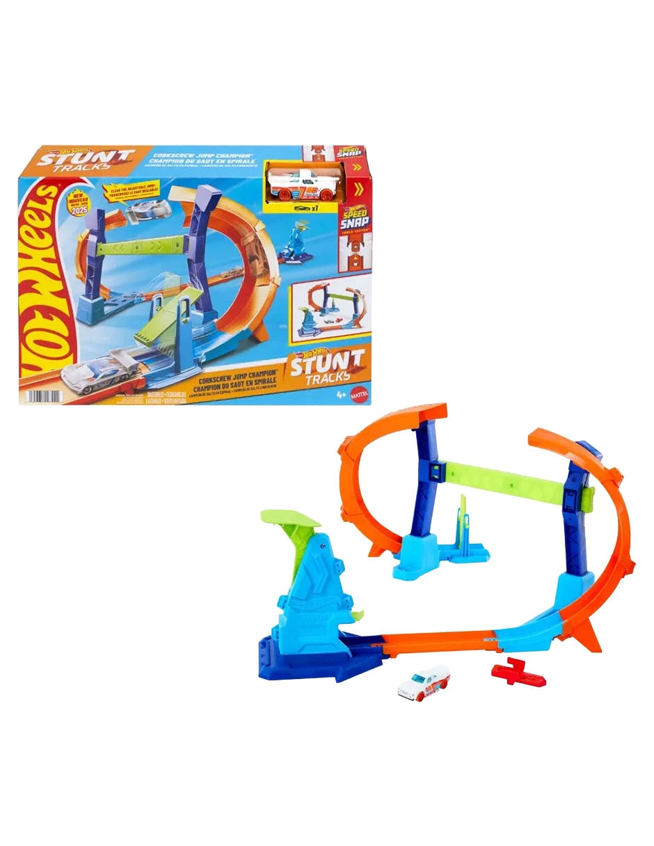 Pista armable Hot Wheels Stunt Tracks