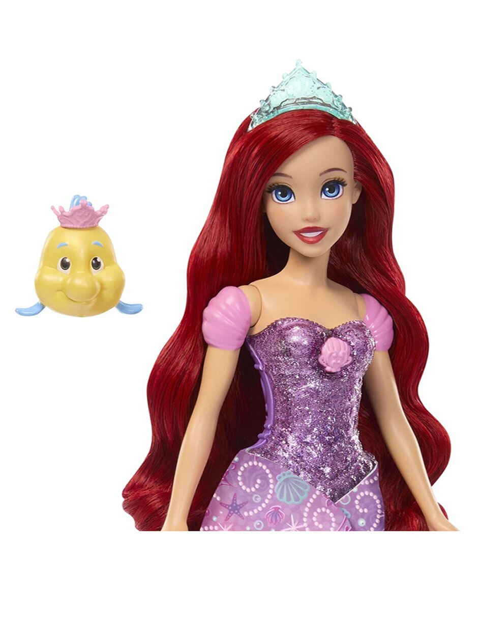Muñeca ariel transformable 3