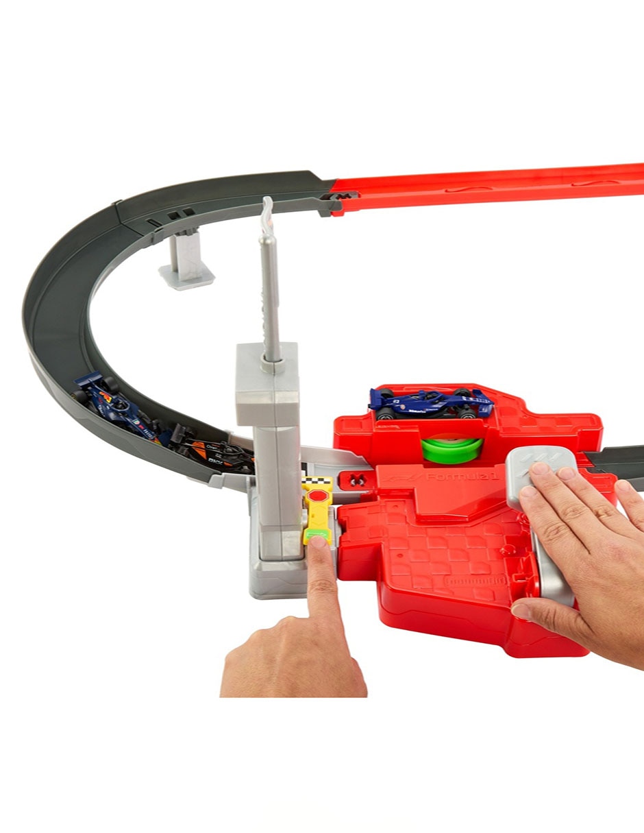 Pista de carreras formula 1 hot wheels