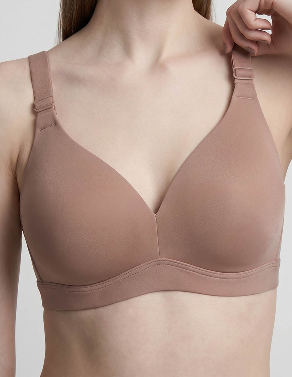 Brassiere demi con copa para mujer 2