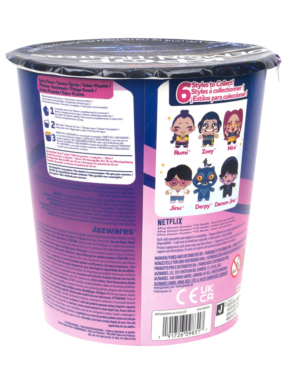 Peluche de k-pop demon hunters 2