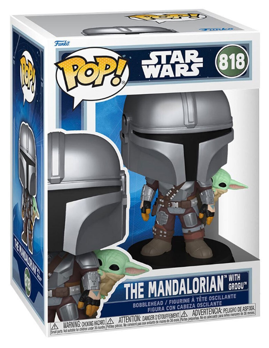 Coleccionable star wars the mandalorian cabeza oscilante 2