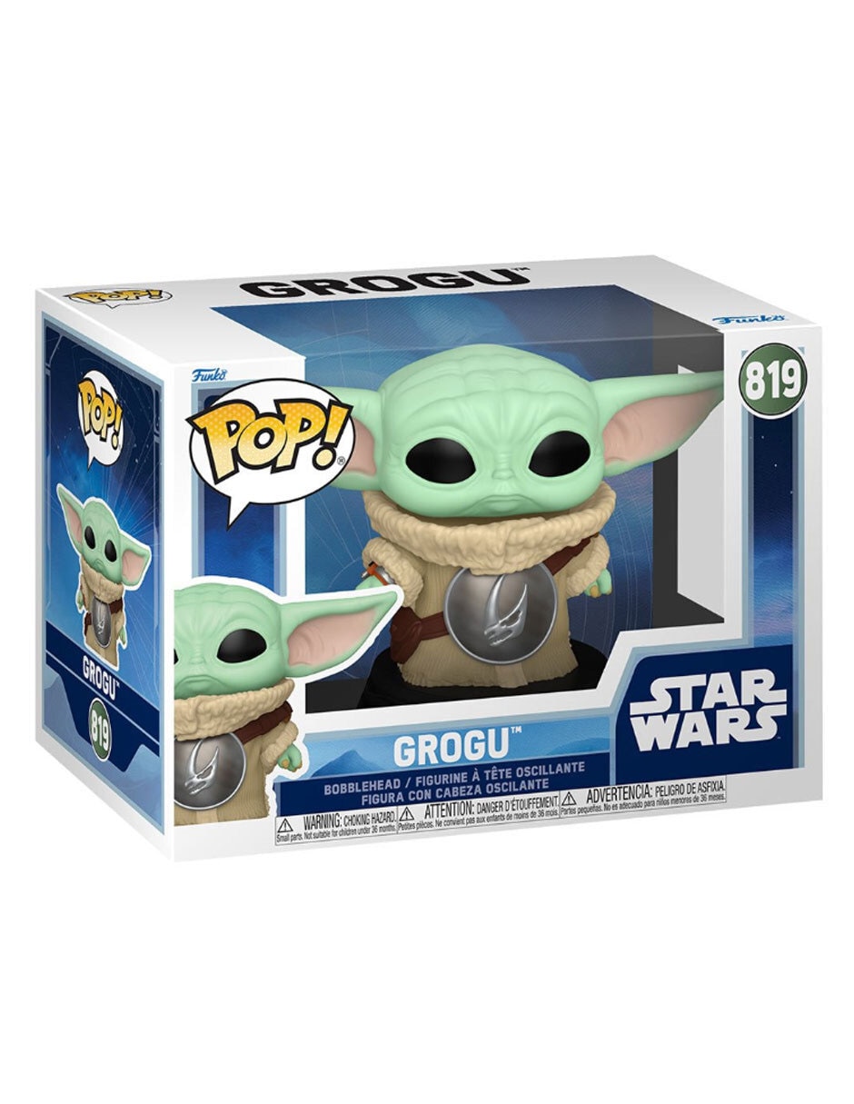 Coleccionable star wars grogu estándar cabeza oscilante 2