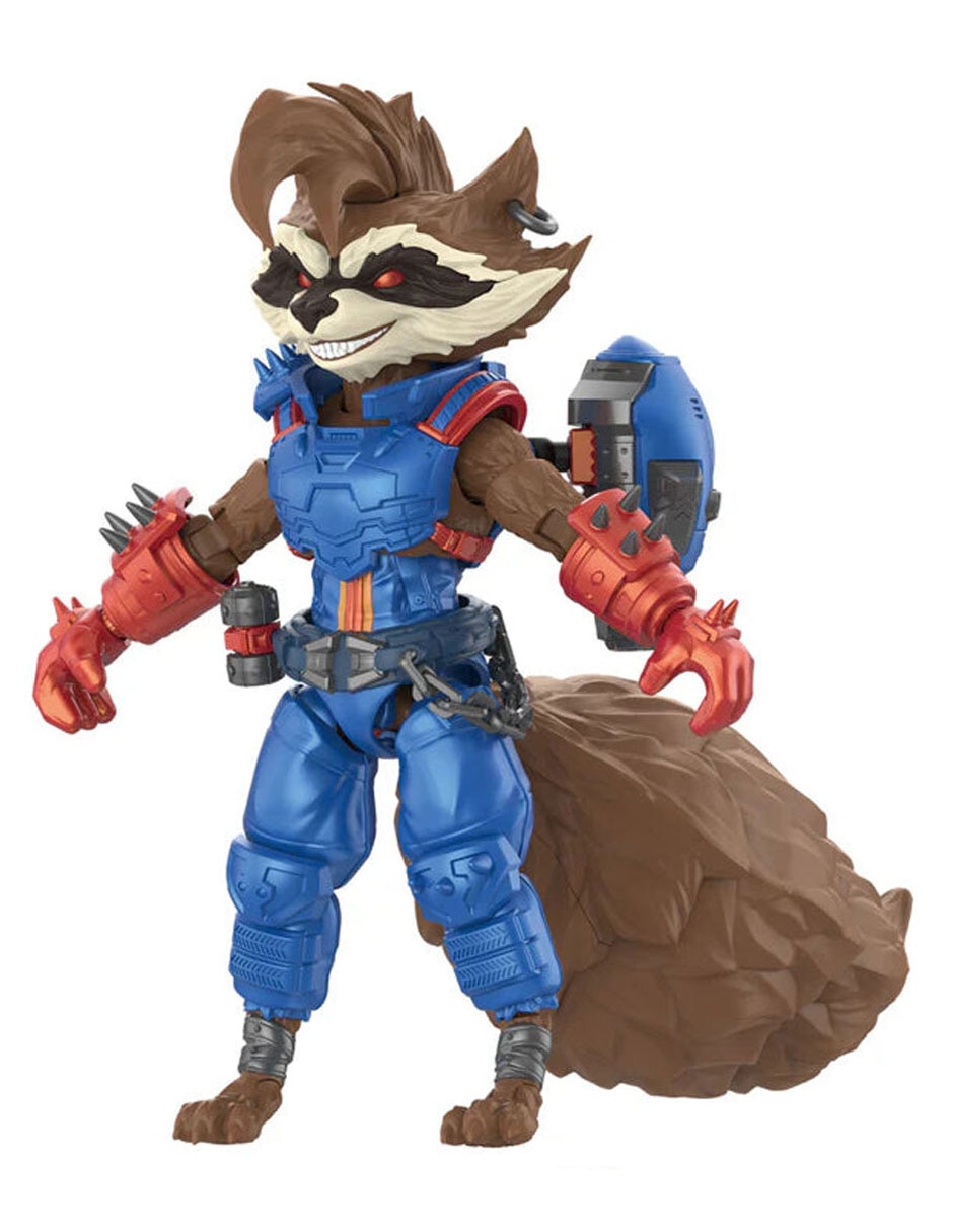 Figura de colección articulada Marvel Rivals Rocket Raccoon 1
