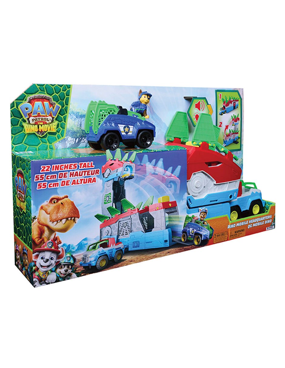 Set de Juego Paw Patrol The Dino Movie Cuartel General 11