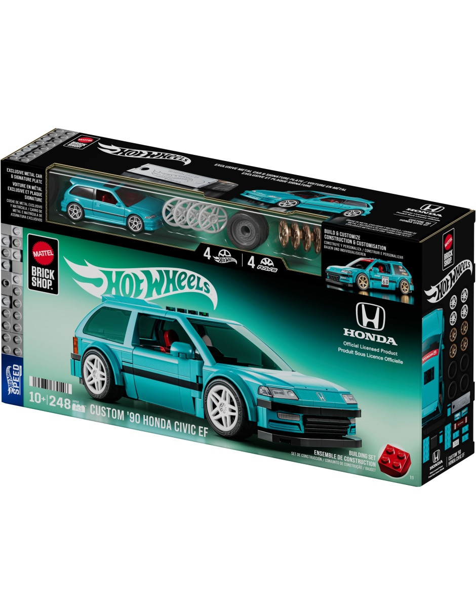 Hot Wheels Brick Shop Speed Custom '90 Honda Civic EF JHF62 3