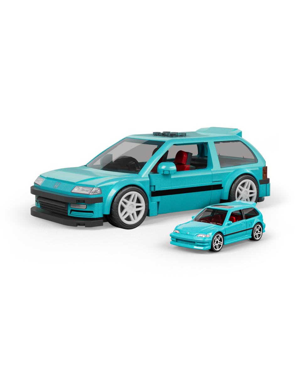 Hot Wheels Brick Shop Speed Custom '90 Honda Civic EF JHF62 5